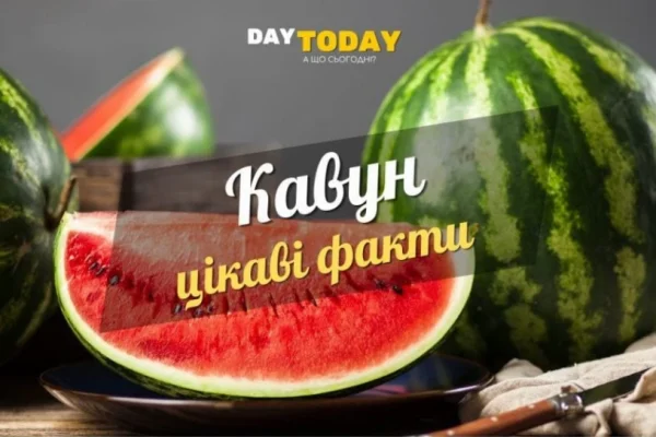 Цікаві факти про кавуна